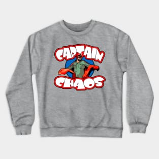 Captain Chaos // Comedy Crewneck Sweatshirt